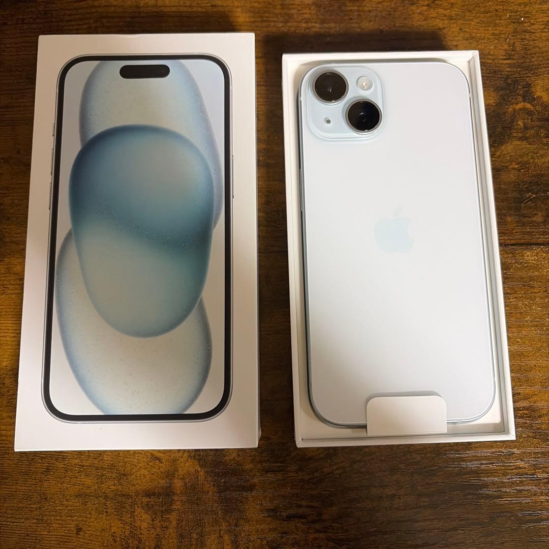 Apple iPhone 15, ブルー, 256GB, SIMフリー