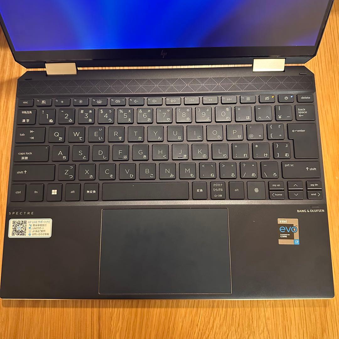 Windowsノート本体 HP Spectre x360 14-ea0044 i7-1165G7 16GB