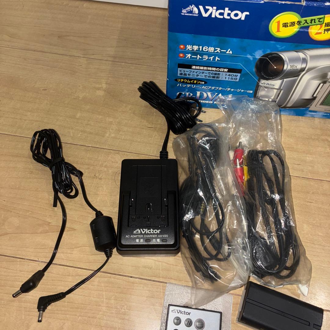 ビクター GR-DVA1 ビデオカメラ 動作確認済　フルセット！！