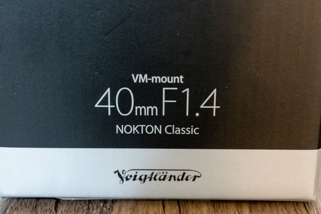 レンズ(単焦点) VoightLander NOKTONclassic40mm F1.4 M.C