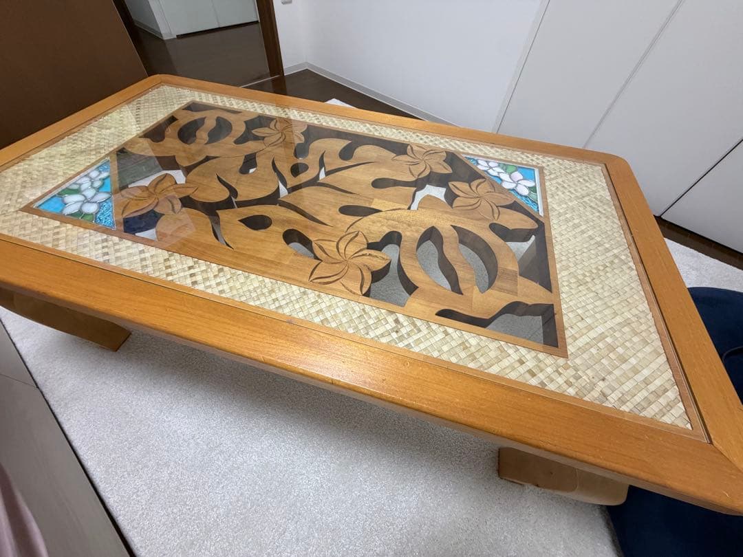 ハワイアンテーブル　ローテーブル