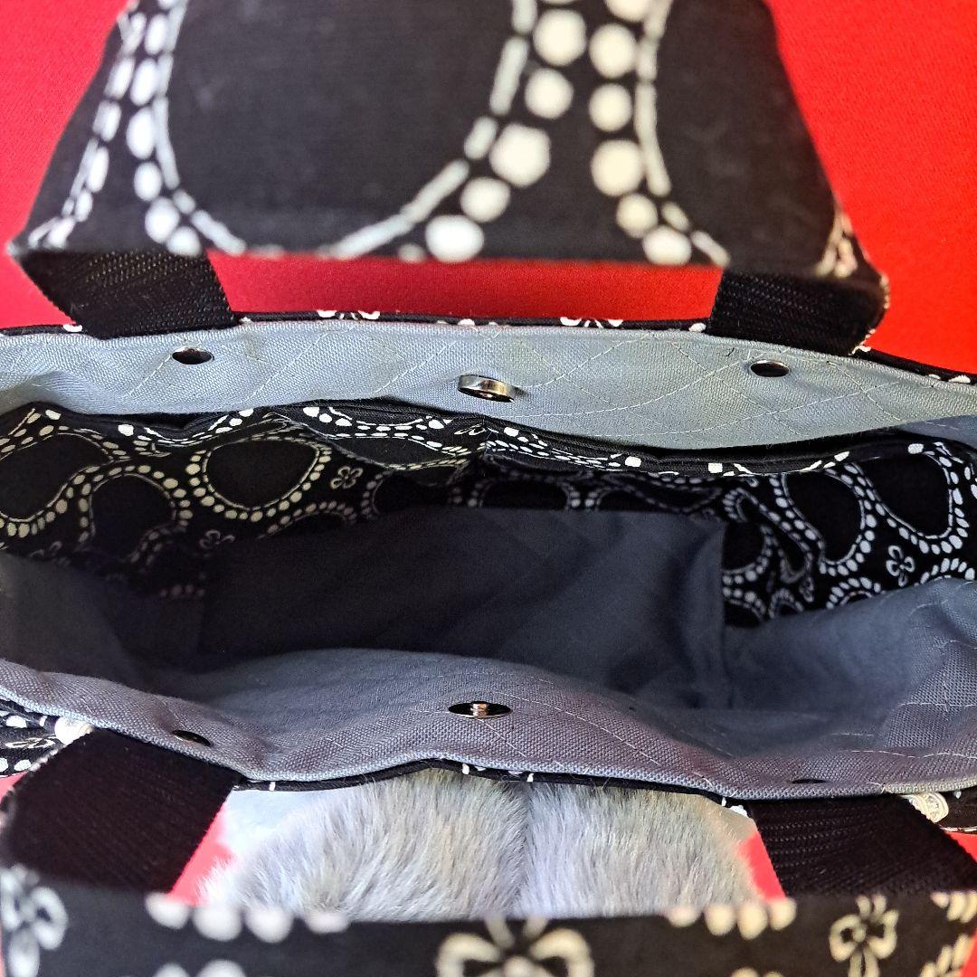 う*読様 コヤンイサムチョン　ルミ　フリルトートバッグ