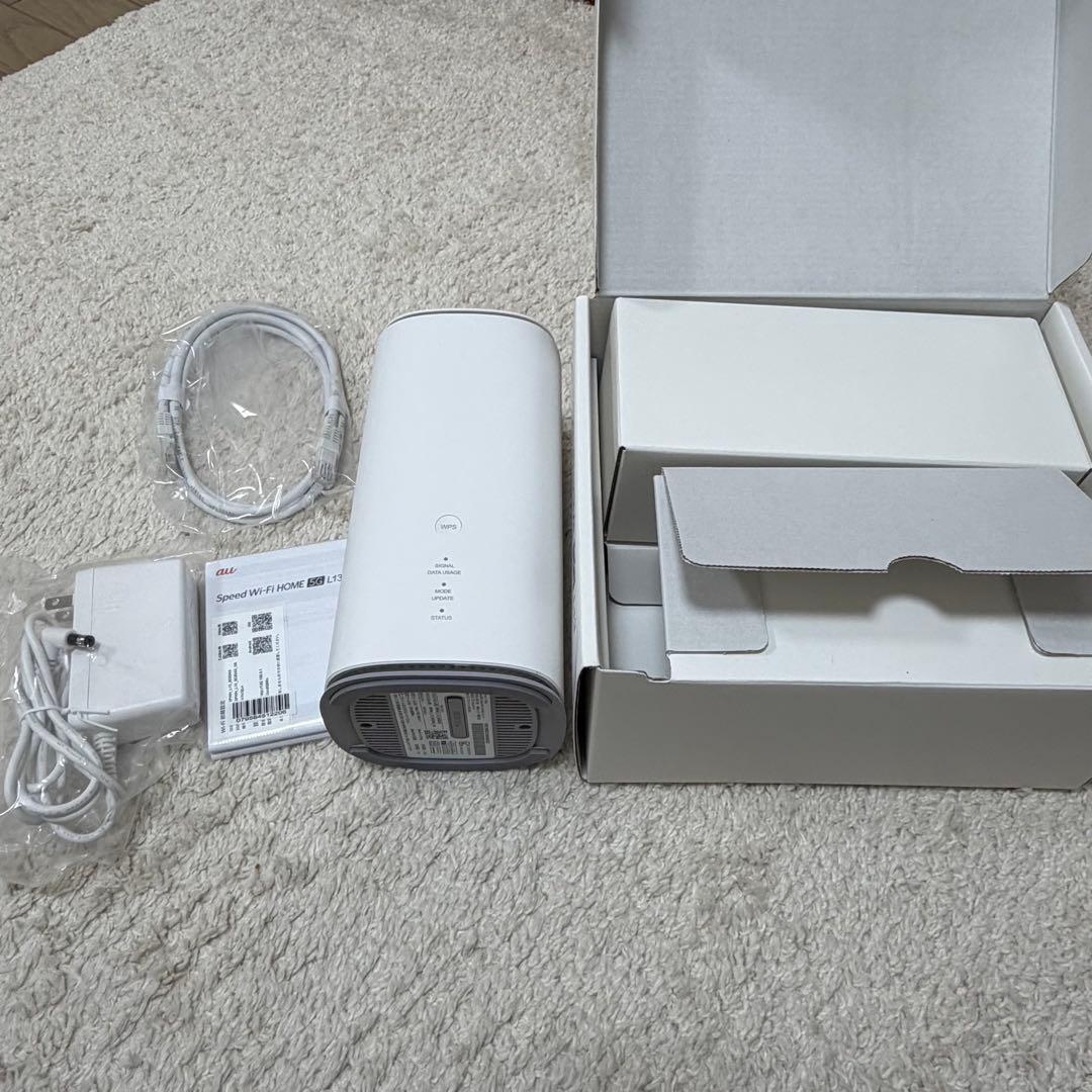 UQ WiMAX Speed Wi-Fi  5G L13 ホームルーター