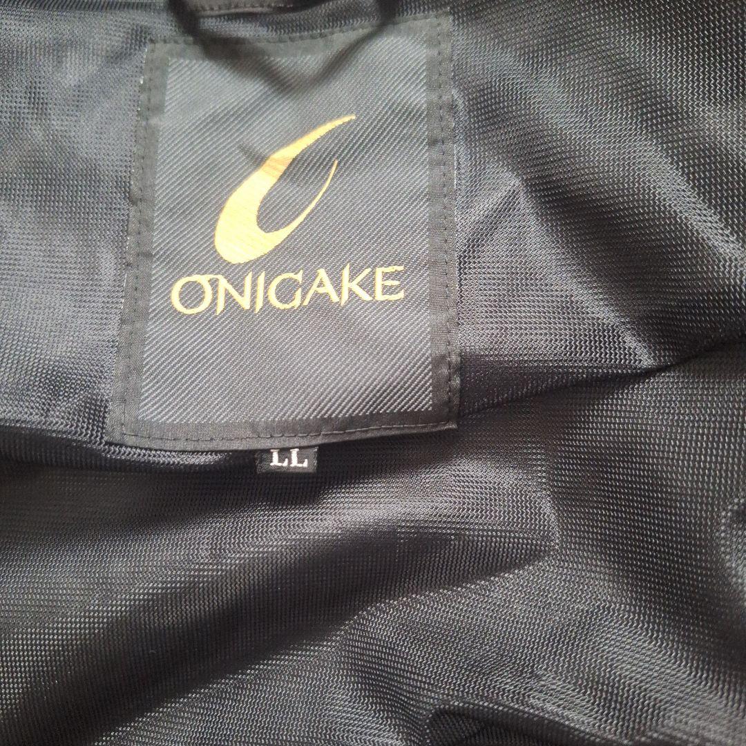 鬼掛　レインスーツ　YS104G LL ブラック