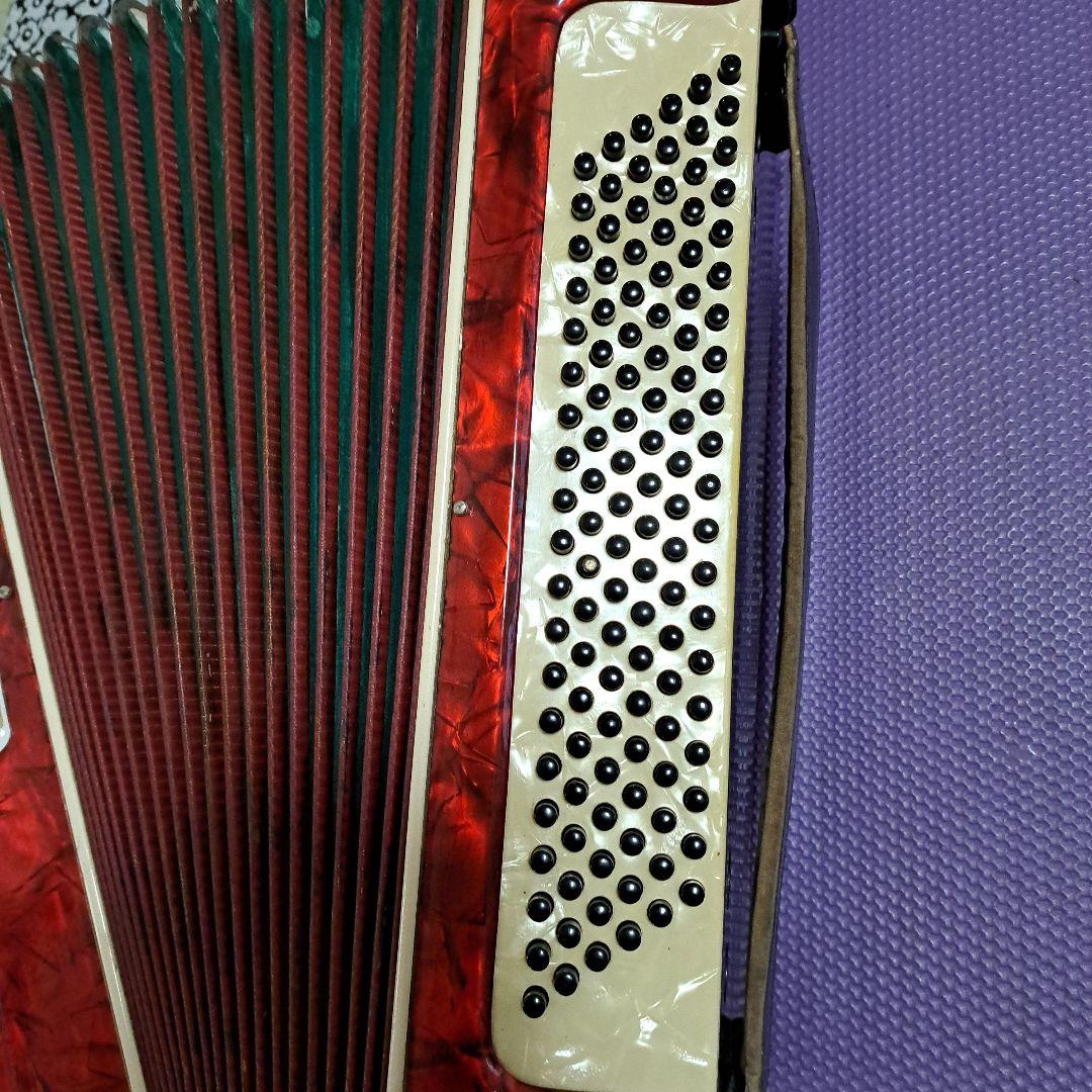 ヴィンテージEXCELSIOR .mod400アコーディオン 41鍵盤マイク内蔵