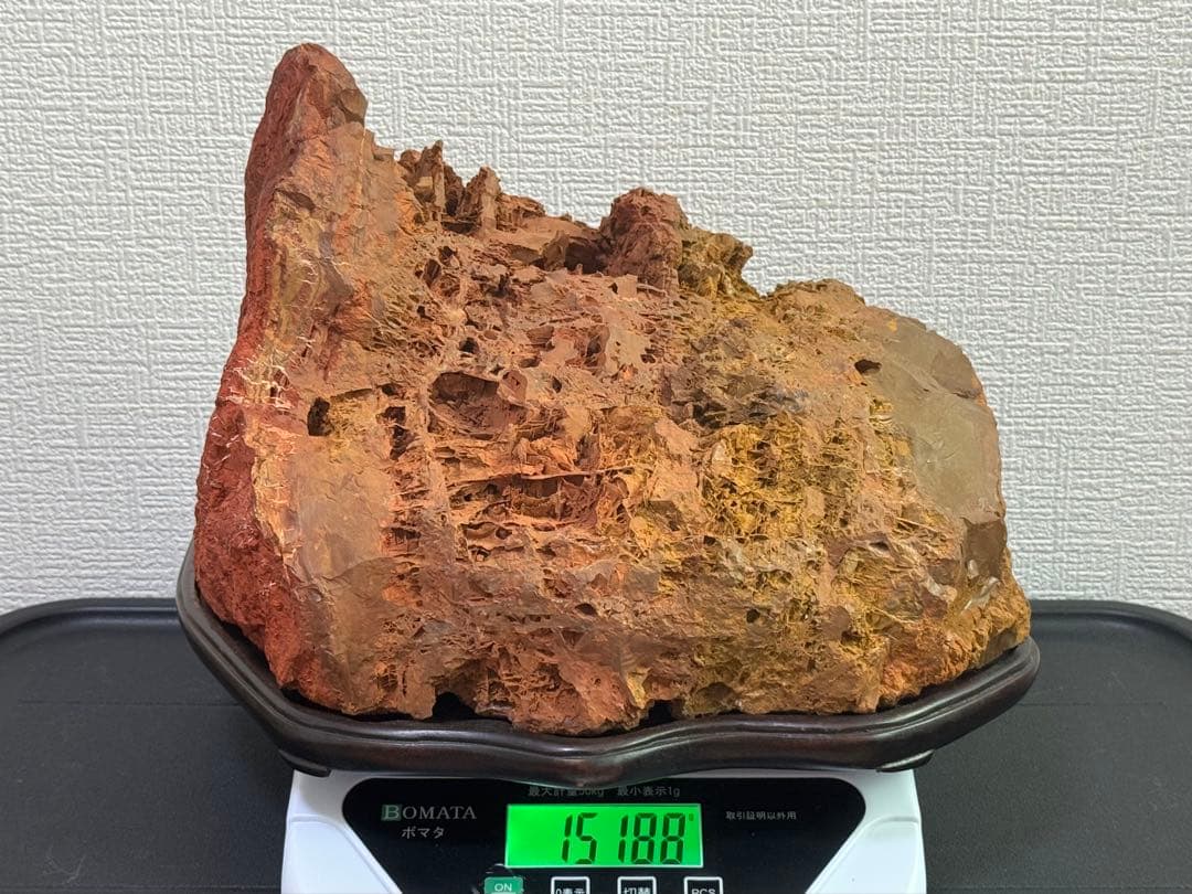 15kg 佐渡赤玉石 赤玉 赤玉石 糸掛 赤石 天然石 水石 鑑賞石 天然石