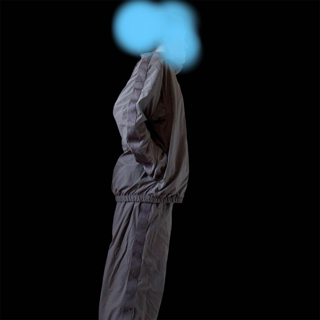 リーボックナイロン　セットアップ　グレーＬサイズ