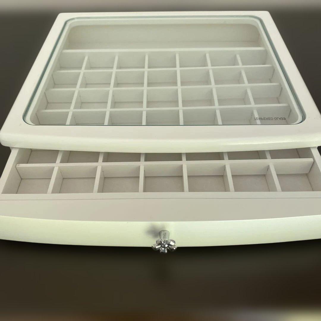 コレクションボックス 引き出し付き　アクセサリーケース　ジュエリーボックス