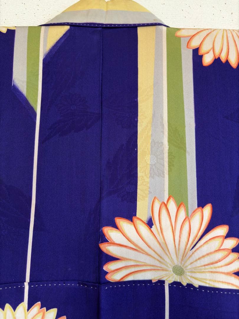 アンティーク　錦紗　子供　着物　　アンティーク着物　七五三