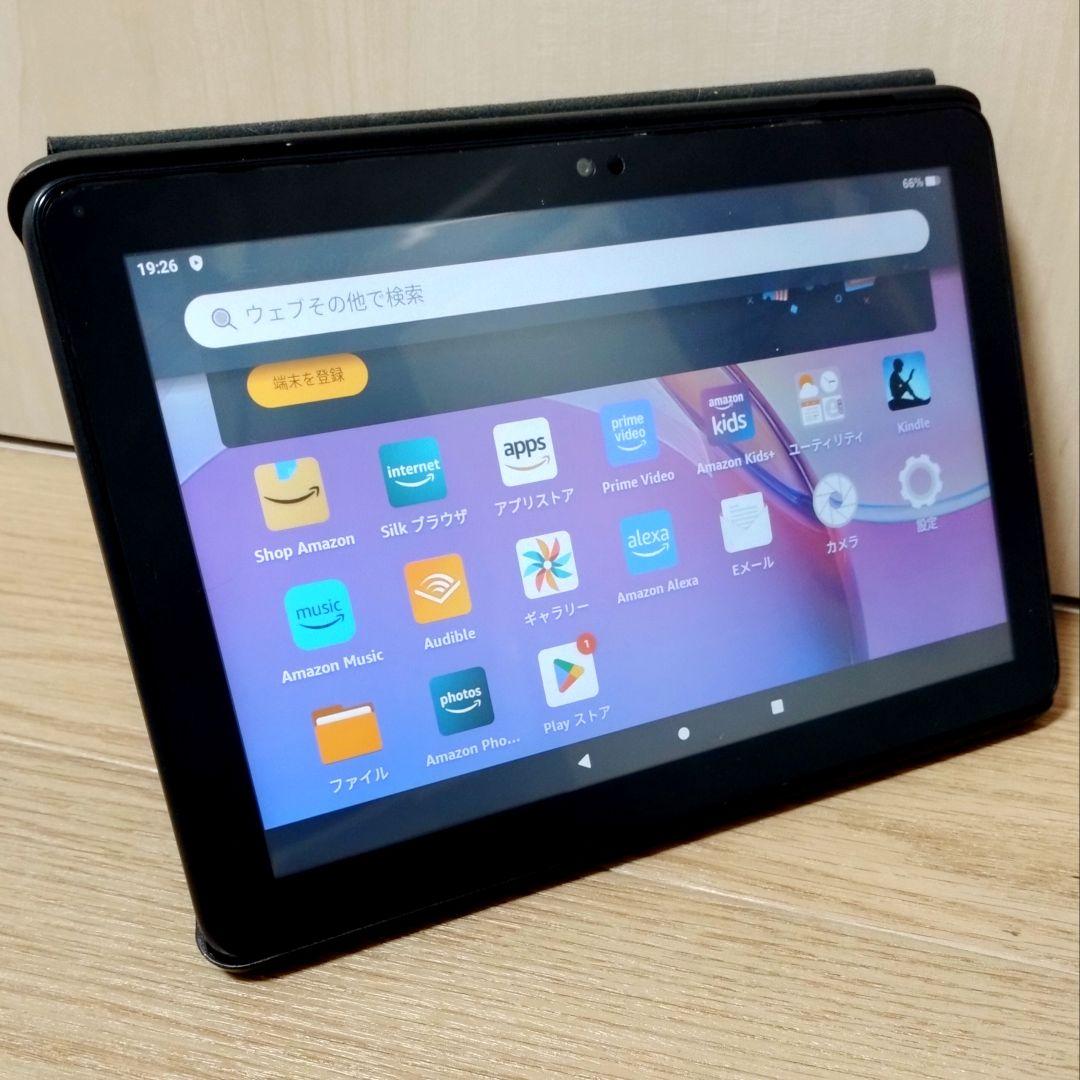 良品 Fire HD 8 最新第12世代(2024) 純正カバー／フィルム付き