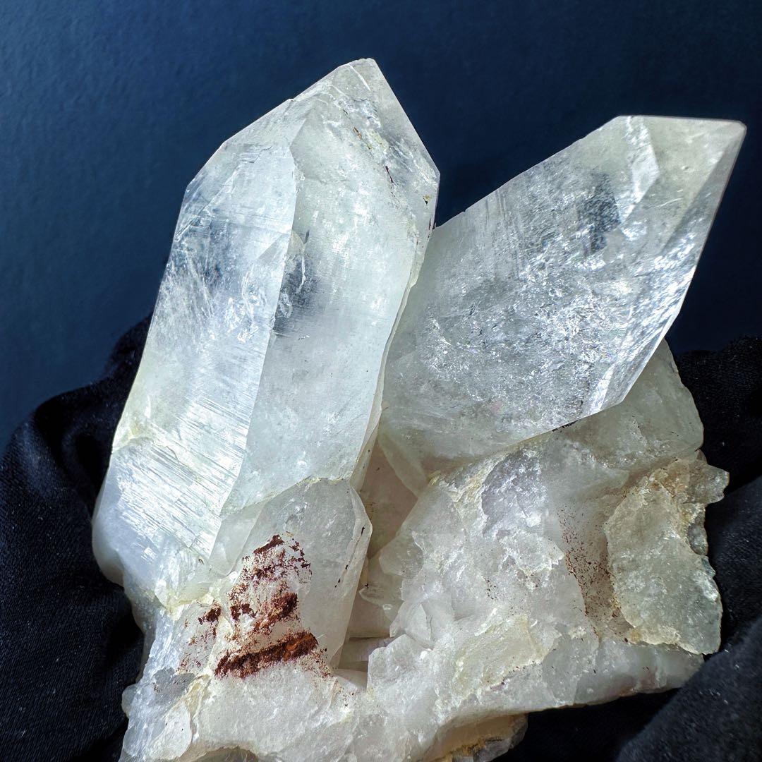 希少❗️高品質❗️マニカラン産レインボーヒマラヤ水晶クラスター超強いパワーA1406