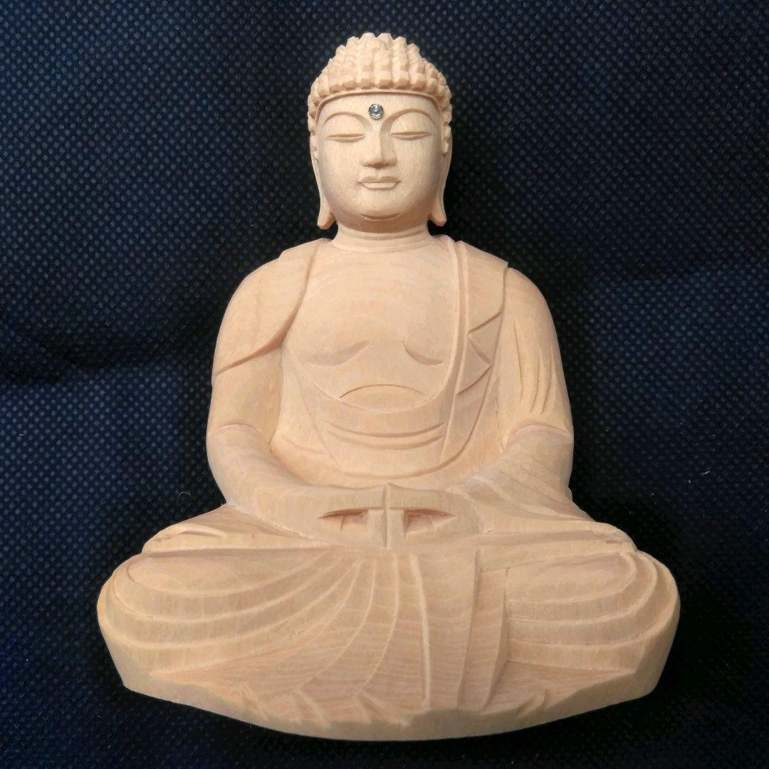 仏像 座阿弥陀 3.0寸