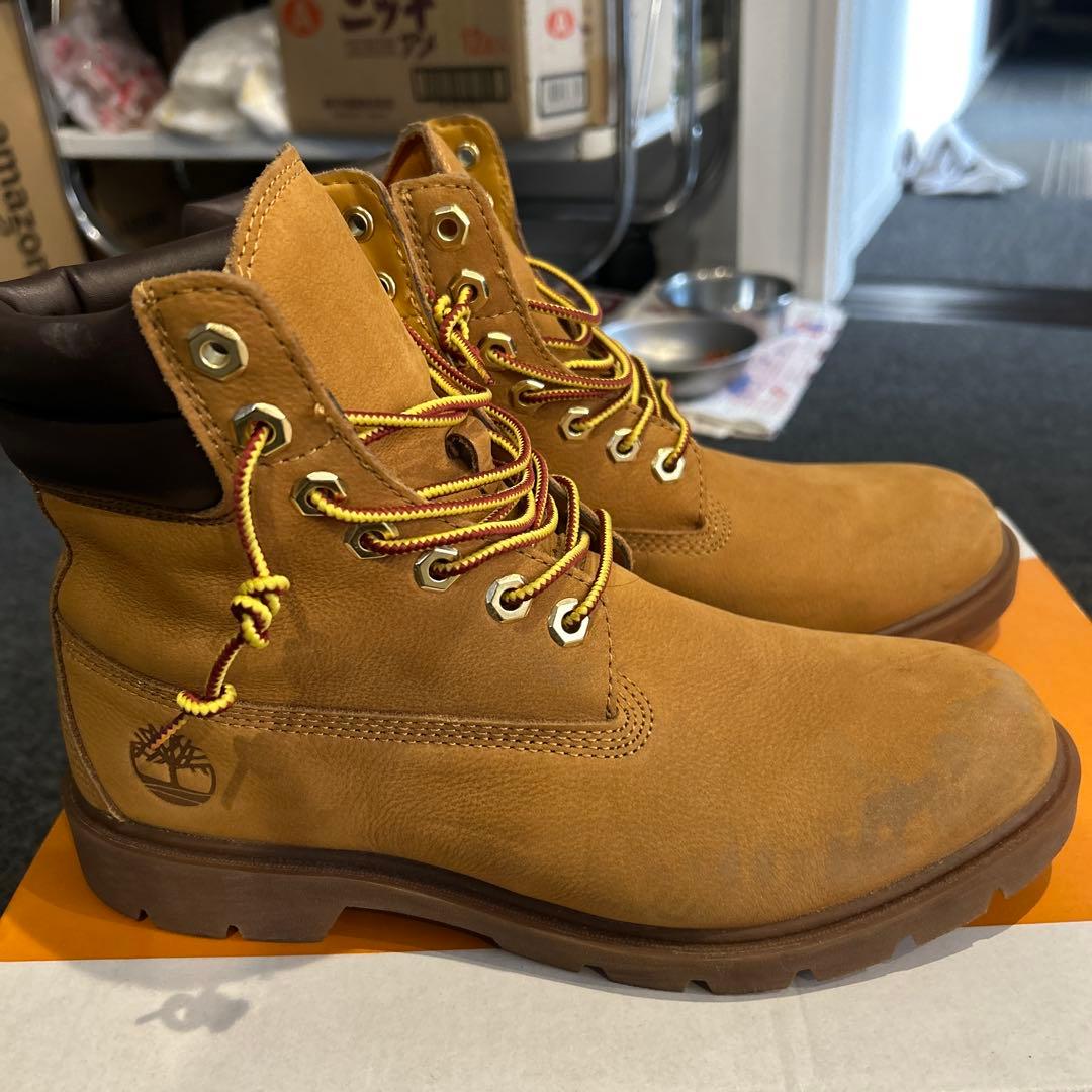 Timberland ベージュ 防水ブーツ