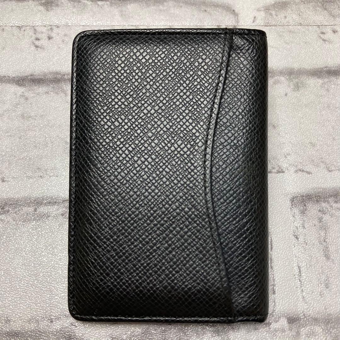 ルイヴィトン☆名刺入れ　ブラック　紙袋付き