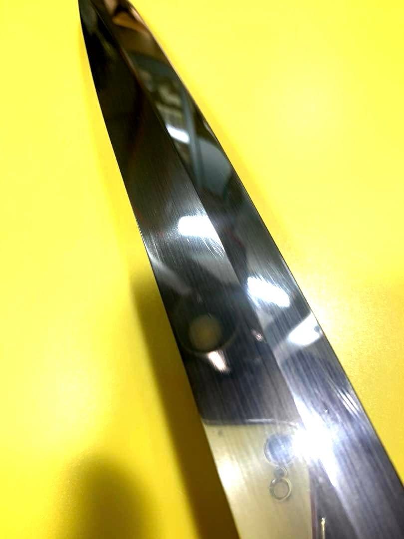 實光　柳刃包丁　H-INOX　モリブデンバナジウム鋼　刃渡り24cm