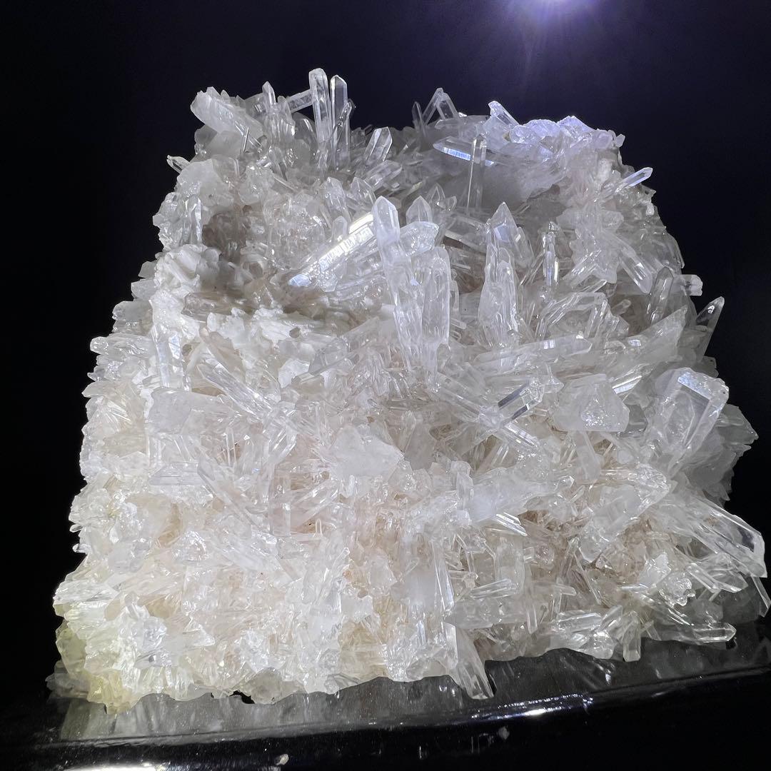 ‪☆想像絶する☆究極の煌めき 極上別格品‪☆☆レインボー 水晶クラスター 天然石