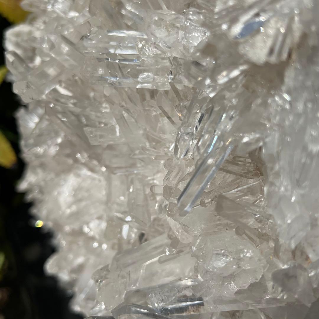 ‪☆想像絶する☆究極の煌めき 極上別格品‪☆☆レインボー 水晶クラスター 天然石