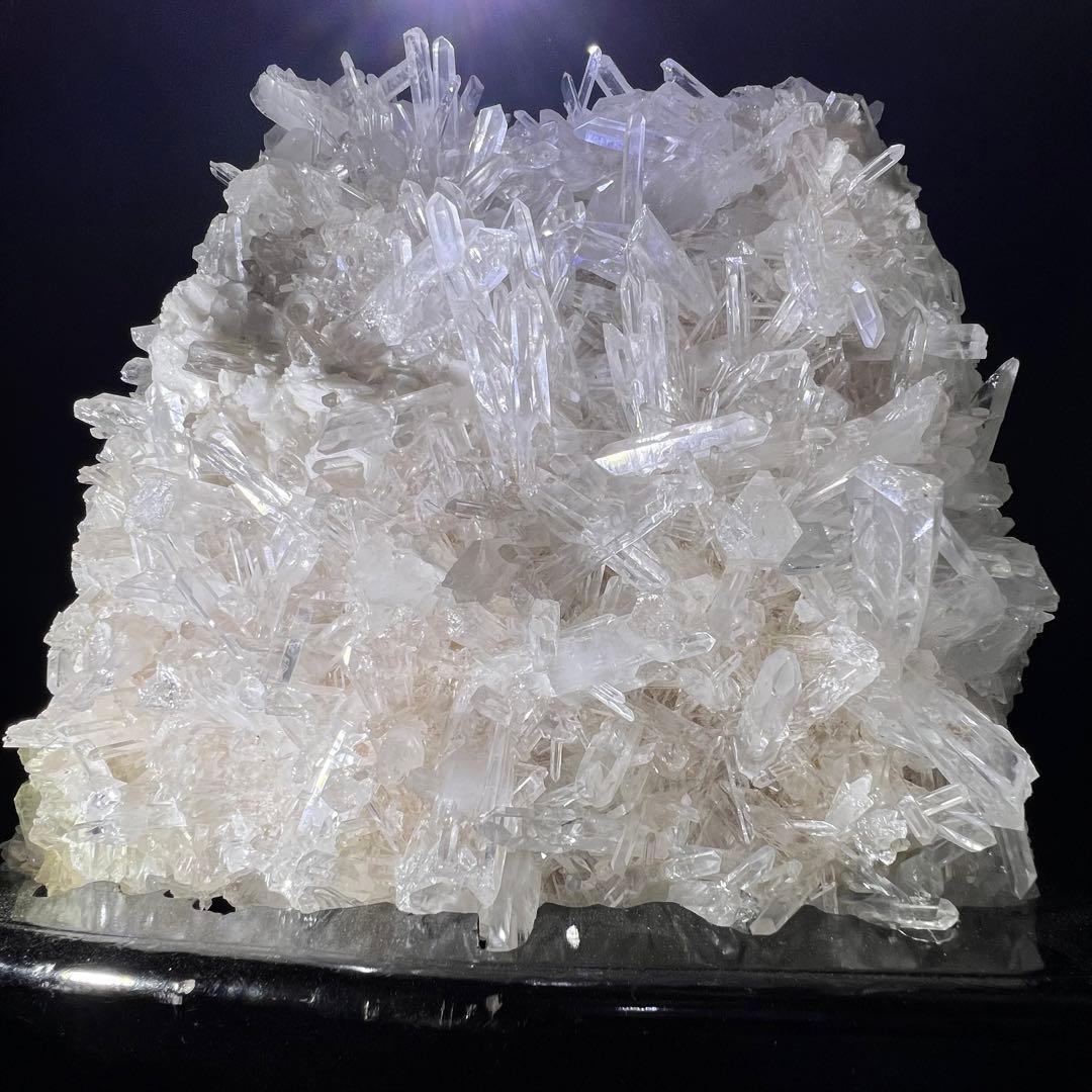 ‪☆想像絶する☆究極の煌めき 極上別格品‪☆☆レインボー 水晶クラスター 天然石