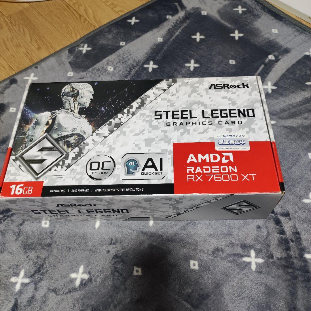 グラフィックボード・グラボ・ビデオカード ASRock RX 7600 XT