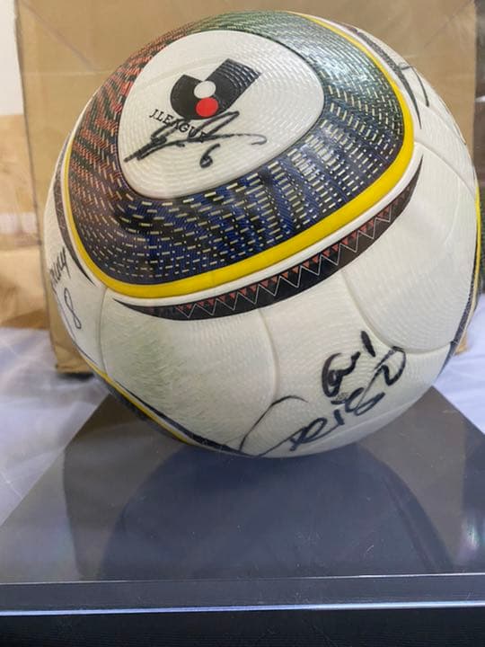 名古屋グランパス 2010年優勝年 直筆サインボール （ジャブラニ Jリーグ）