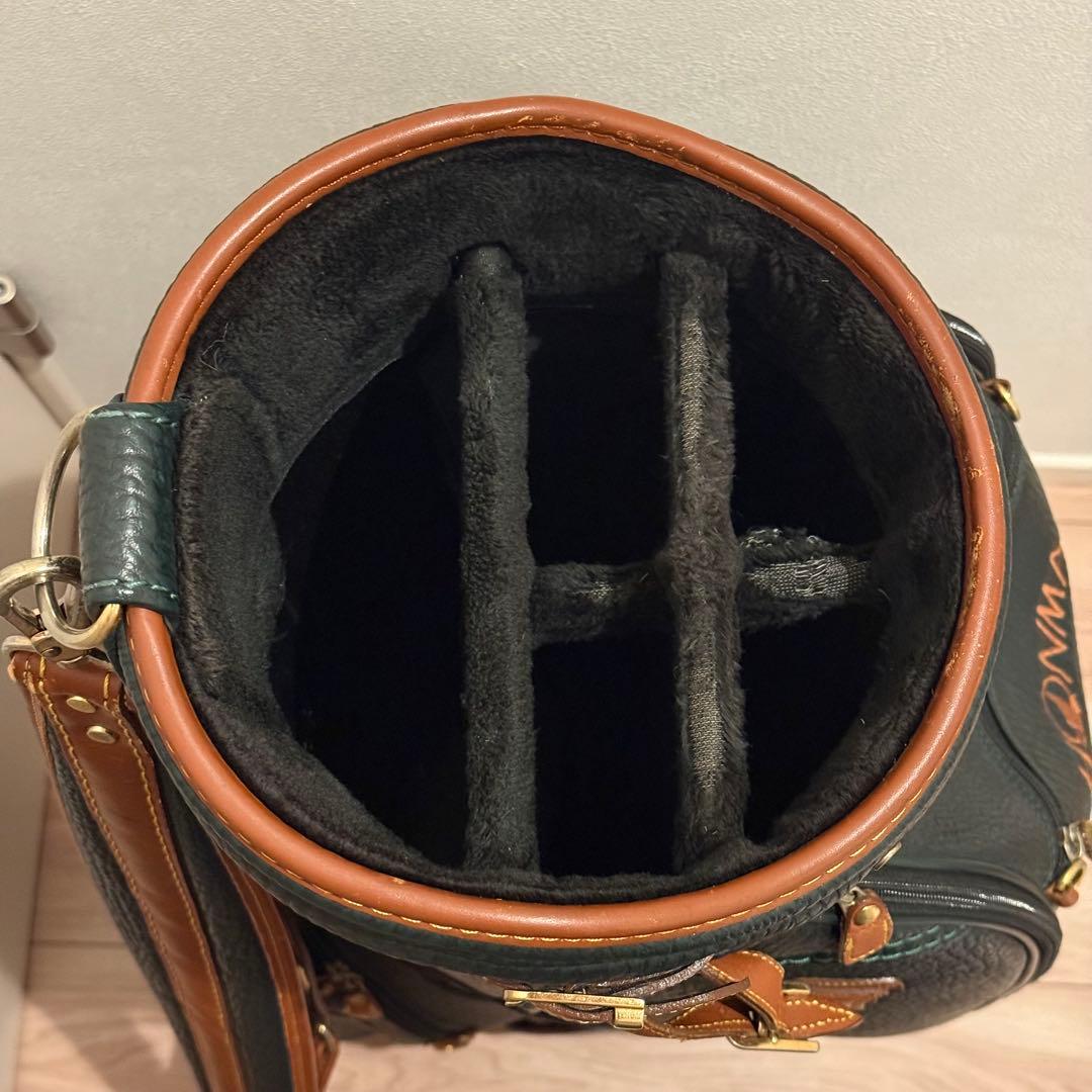 牛革 HONMA ホンマ ヘリテイジ キャディバッグ ゴルフバッグ 廃盤品