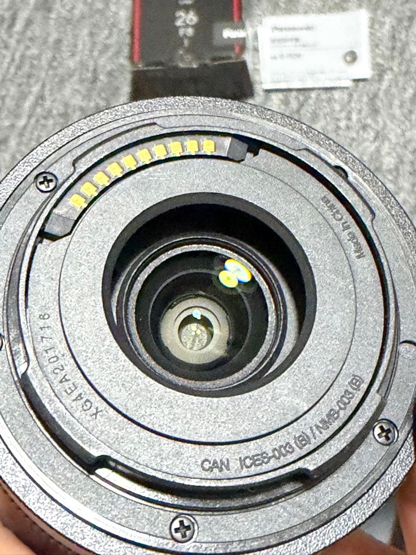 LUMIX S 26mm F8 単焦点レンズ　S-R26