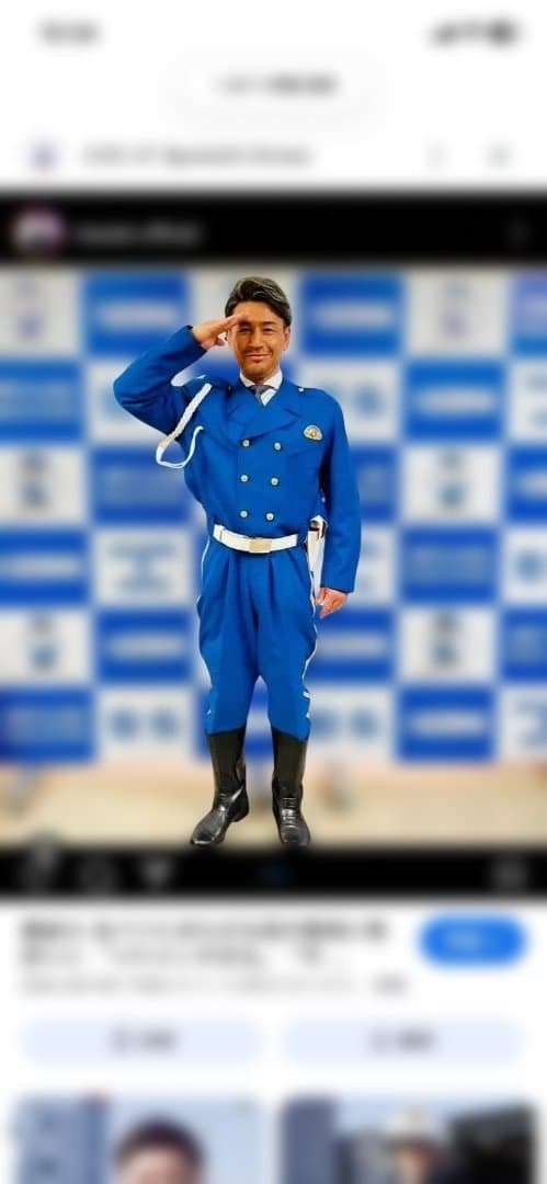 白バイの制服 コスプレ衣装