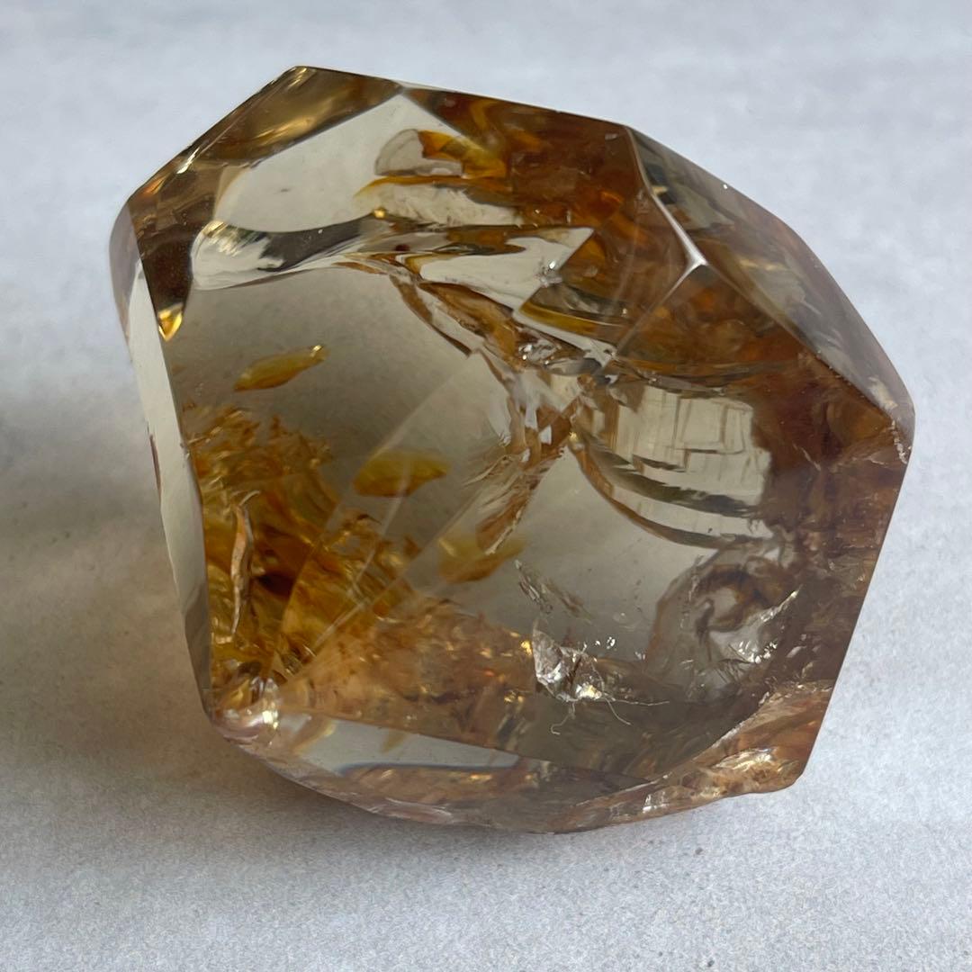 SALE☆ スモーキー シトリン フリーフォーム 台座付き