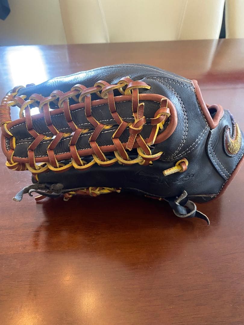 Nike 野球用レザーグローブ 黒