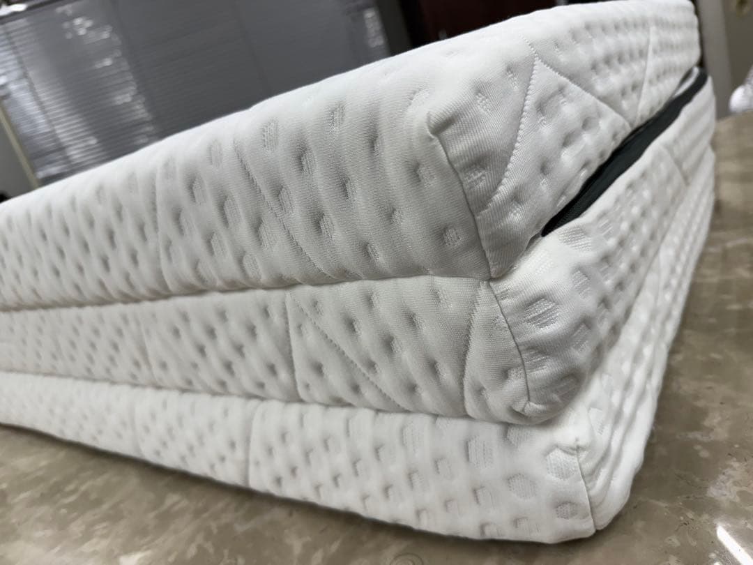 【アウトレット】エマスリープ 敷布団 プレミアム　三つ折り シングル　✨美品✨