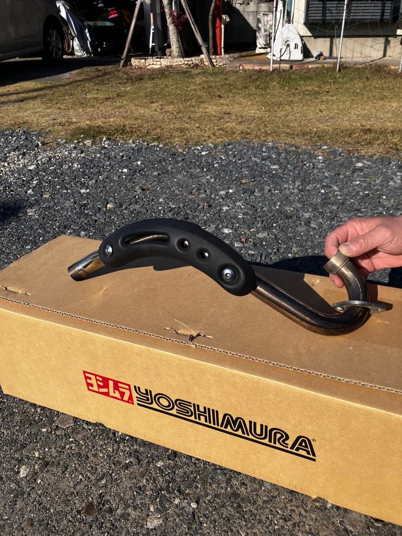 武川スクランブラーマフラー　モンキー125用