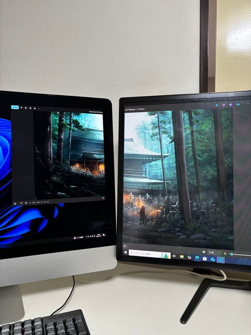 Macデスクトップ iMac Windows10 i7,32GB,SSD 1T,GTX780m 4G