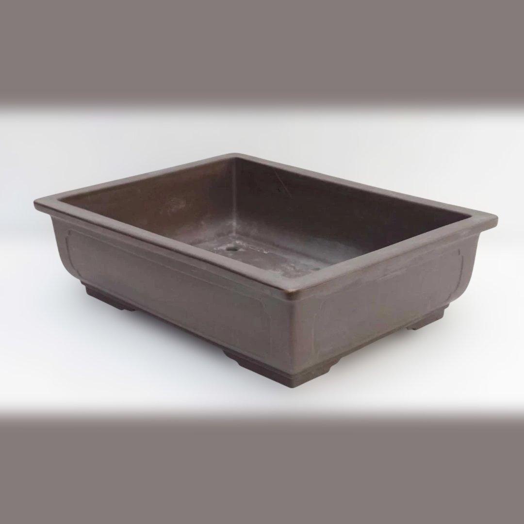 時代鉢 盆栽 鉢 植木鉢 特大 大型 62cm　古鉢　黒松