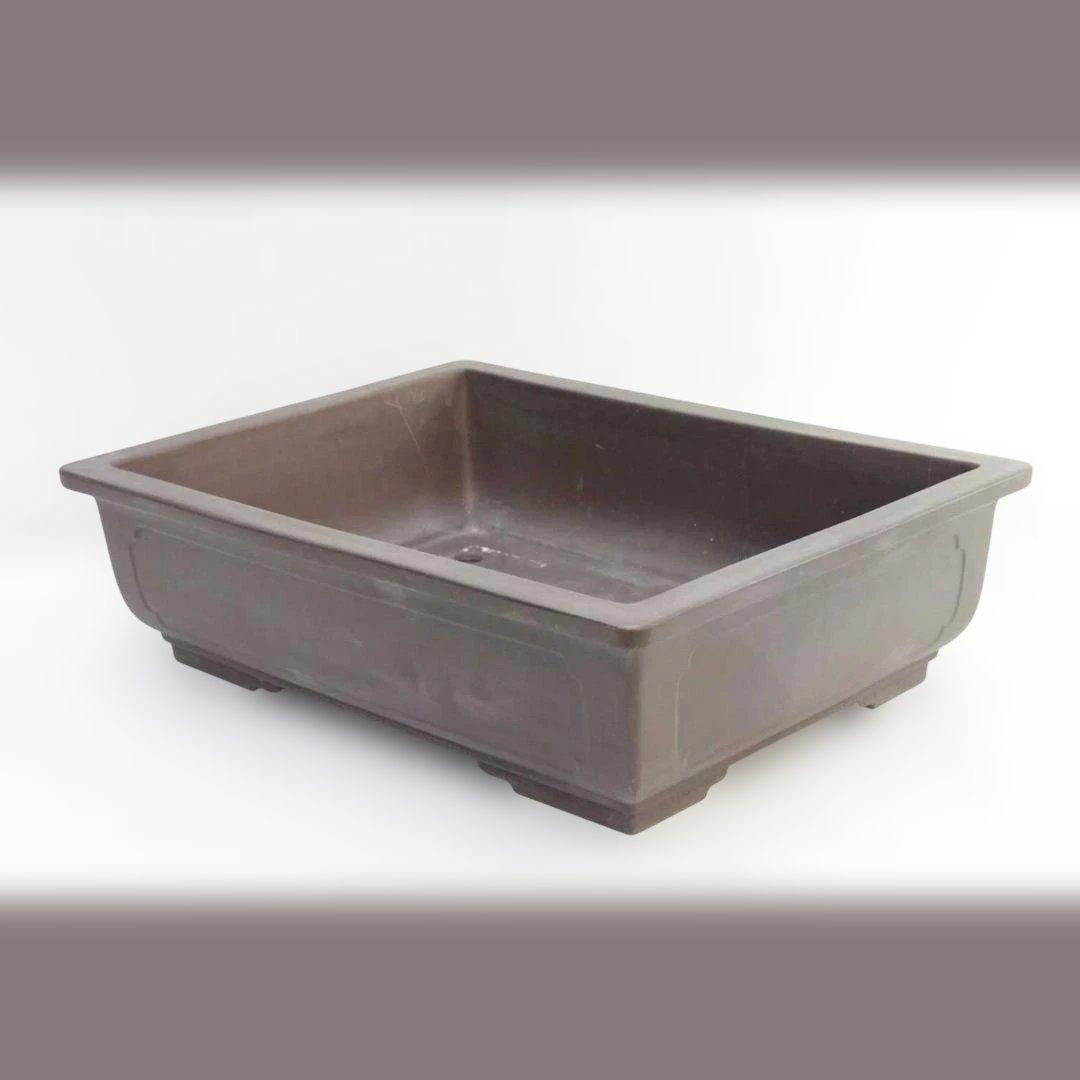 時代鉢 盆栽 鉢 植木鉢 特大 大型 62cm　古鉢　黒松