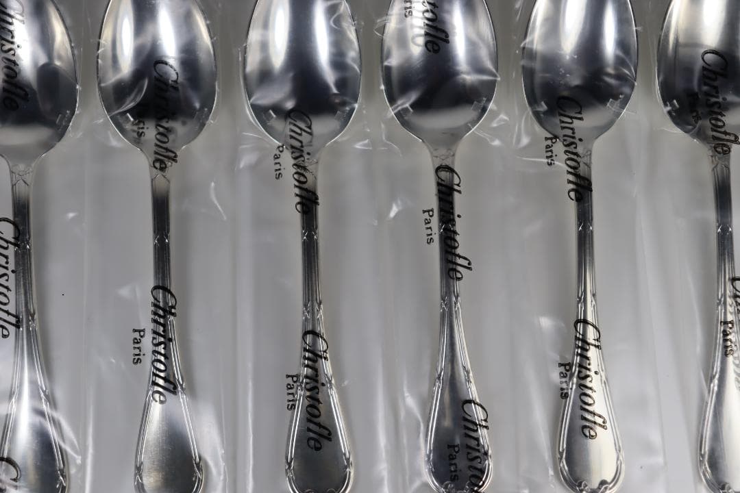 クリストフル◆リュバン◆コーヒースプーン未開封未使用品6本◆生産終了の貴重品です