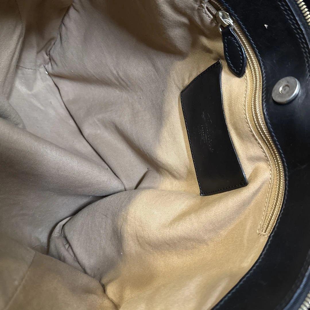 Boldrini Selleria レザー トートバッグ　ブラック