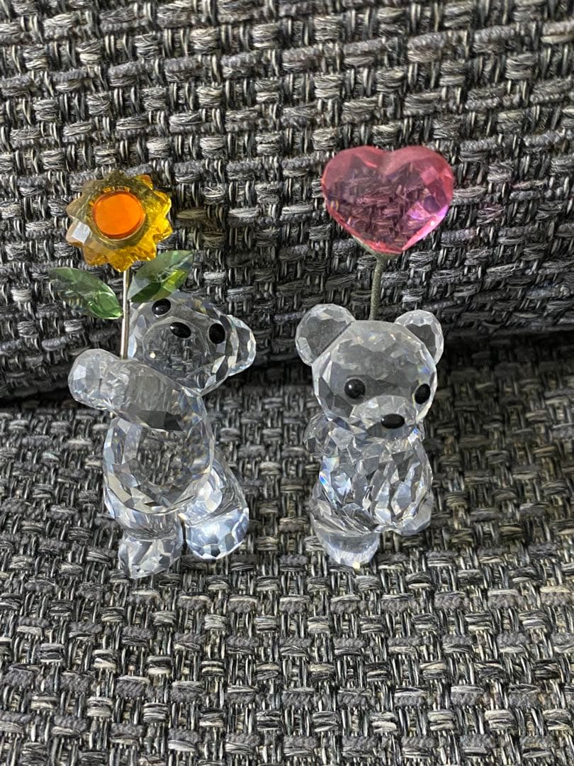 スワロフスキー☆新品同様テディベア9点フラワー3点 国内正規品☆12点セット激安