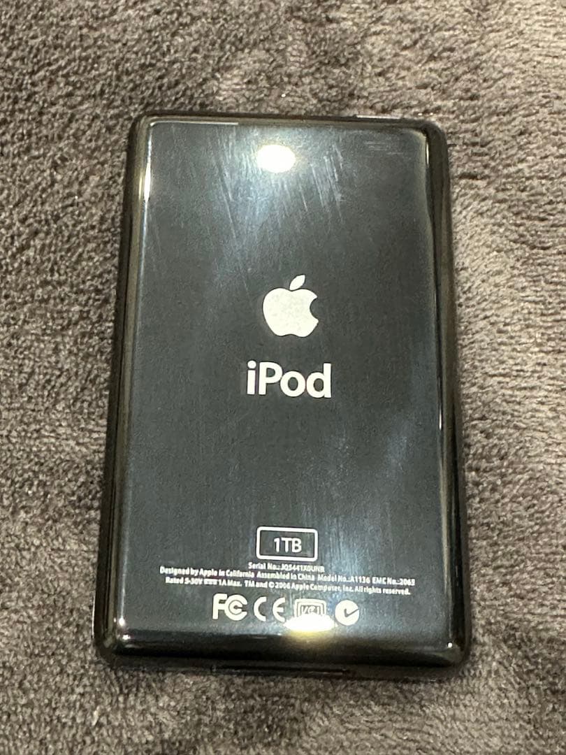 iPod classic 7.5世代　1TB ssd 2000mAhバッテリー