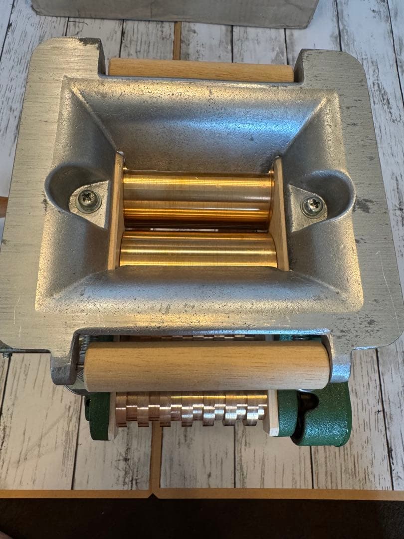 小野式製麺機1号型後期モデル2.2mm&6.3mm元箱付き