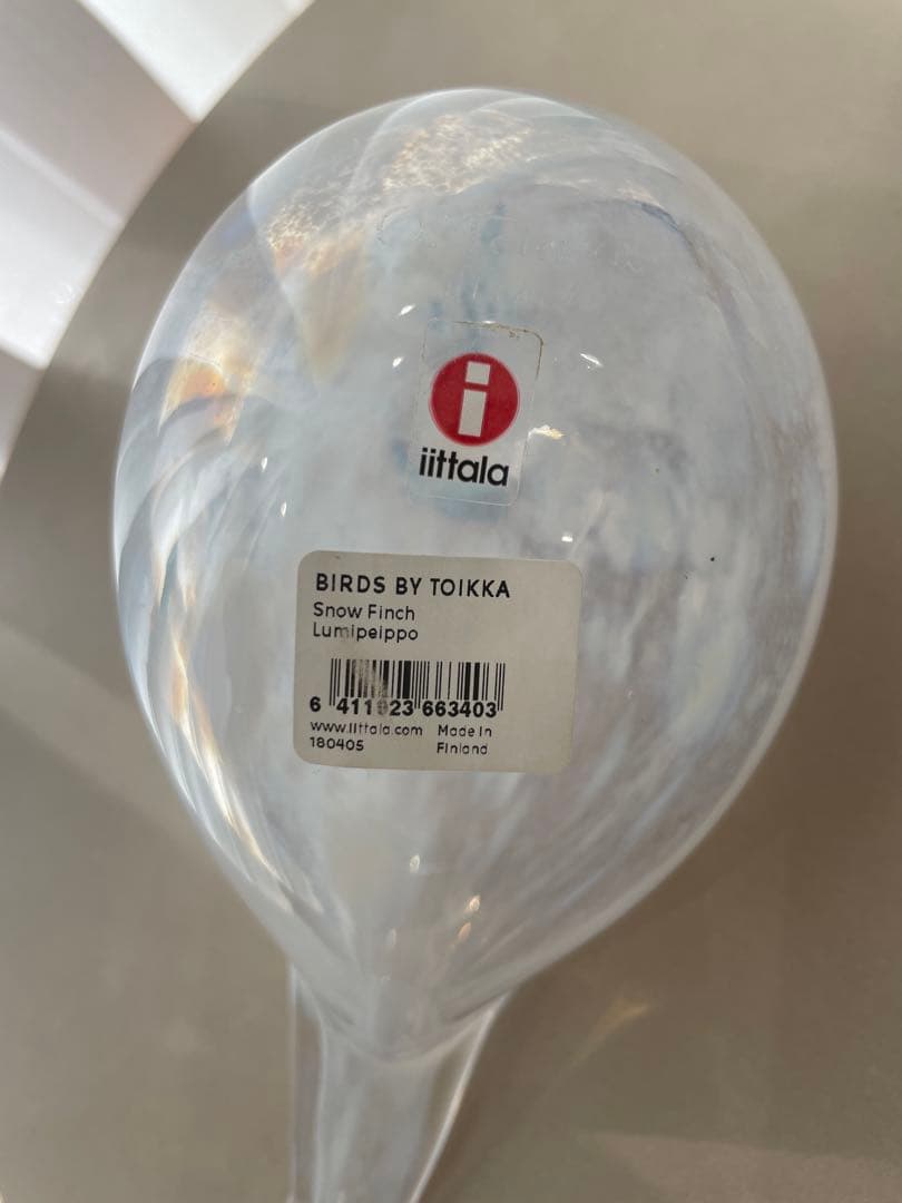 イッタラ　バード　オイバトイッカ スノーフィンチ　ユキスズメ2018年冬季限定