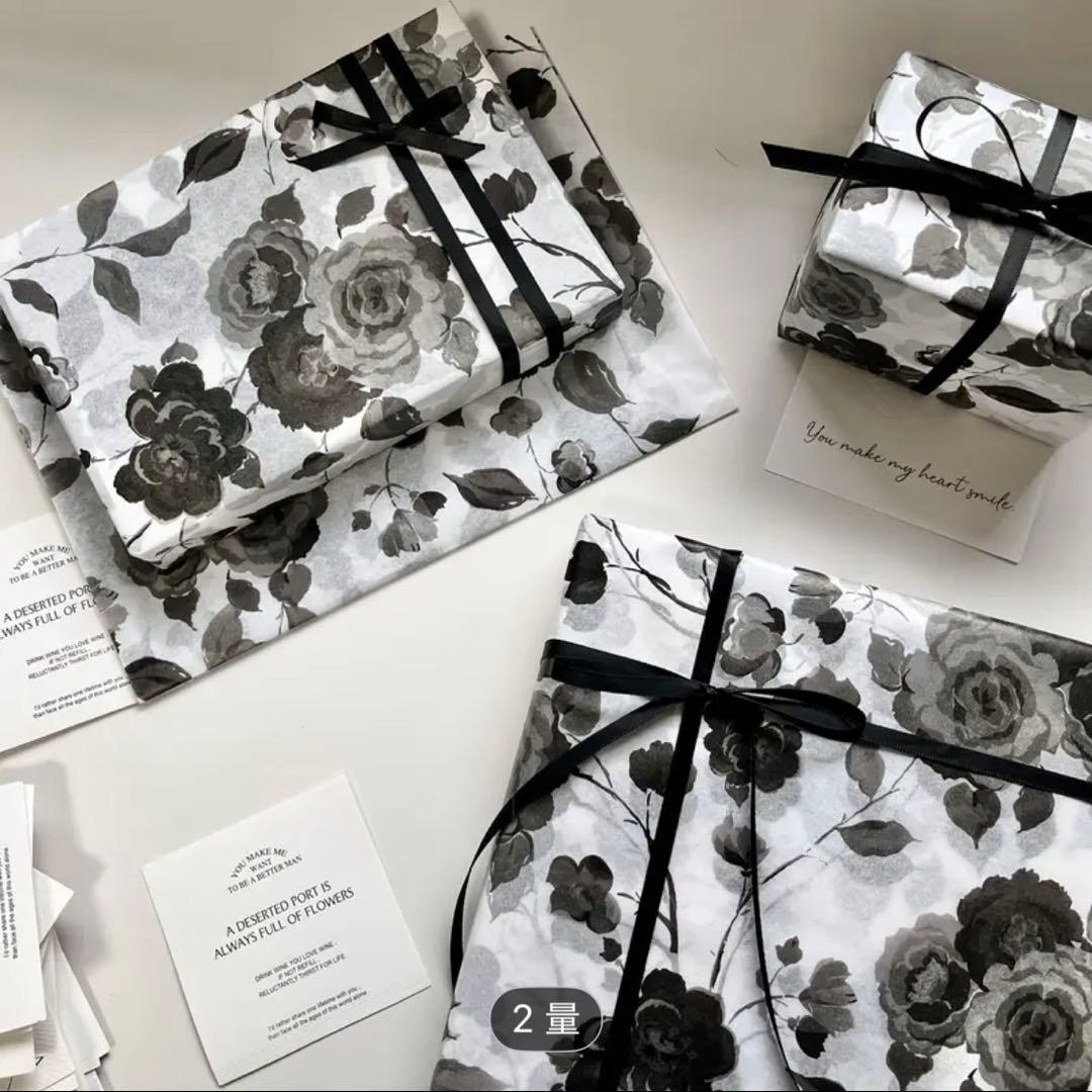 ラッピングペーパー　　10枚