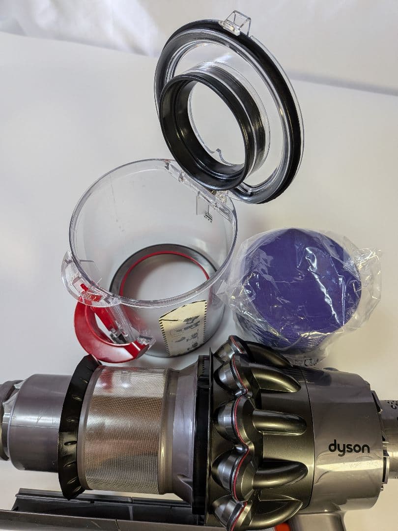 ie758　63分　ダイソン　コードレス　SV12　稼働品　分解洗浄済　動作保証