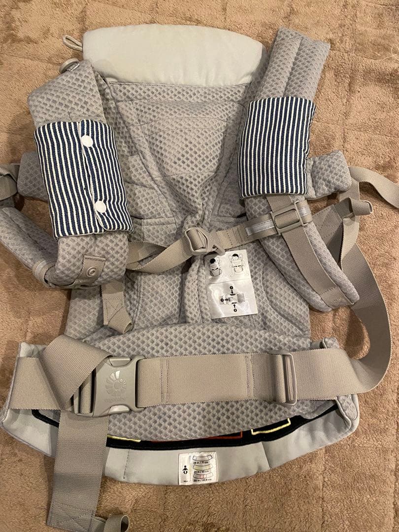 エルゴベビー 抱っこ紐 オムニブリーズ　パールグレー