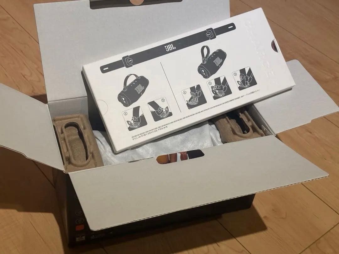 JBL Charge6 ワイヤレススピーカー ブラック 最新 美品