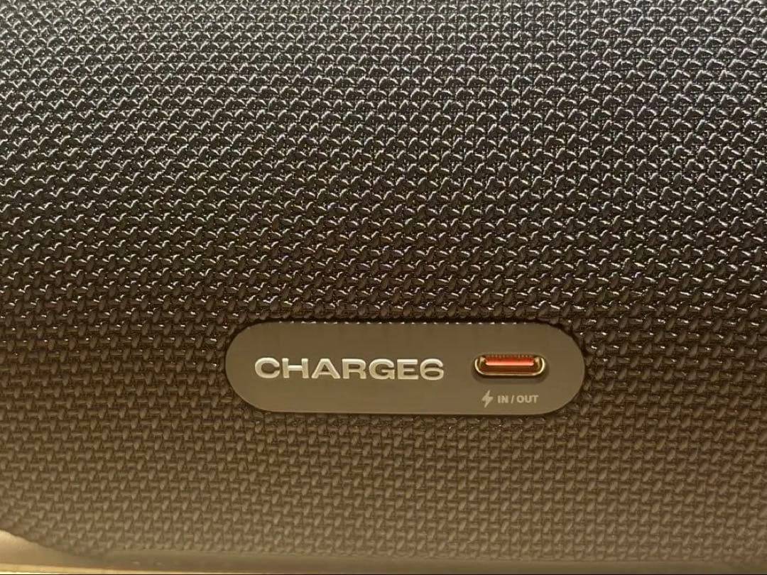 JBL Charge6 ワイヤレススピーカー ブラック 最新 美品