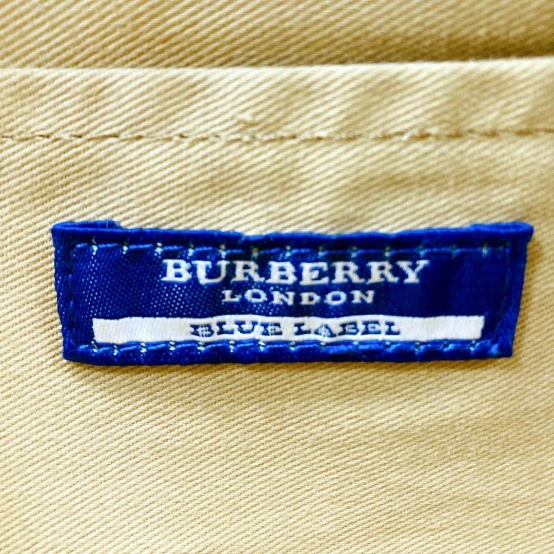 バーバリーブルーレーベル チェック柄 ボディバッグ ウエストポーチ ユニセックス