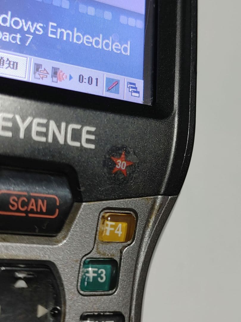 【美品・通電確認済】キーエンス BT-W85 ハンディターミナル 　30