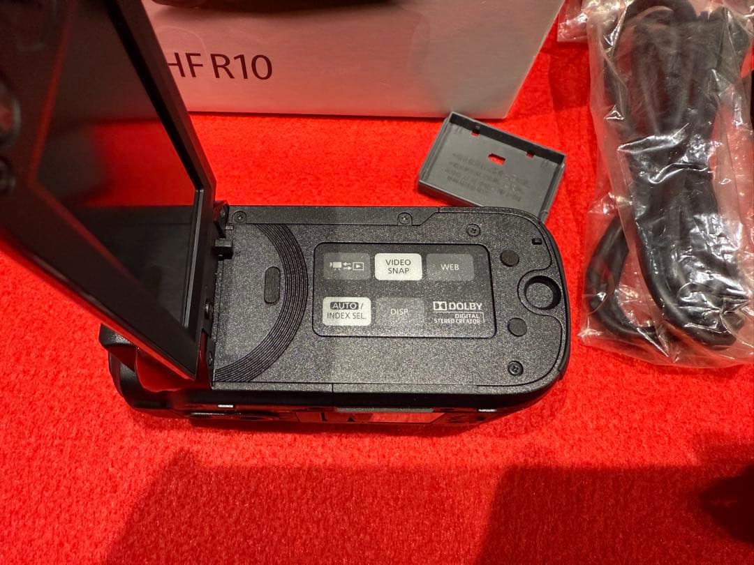 キャノン　Canon　ivis HF R10 HFR10 ビデオカメラ