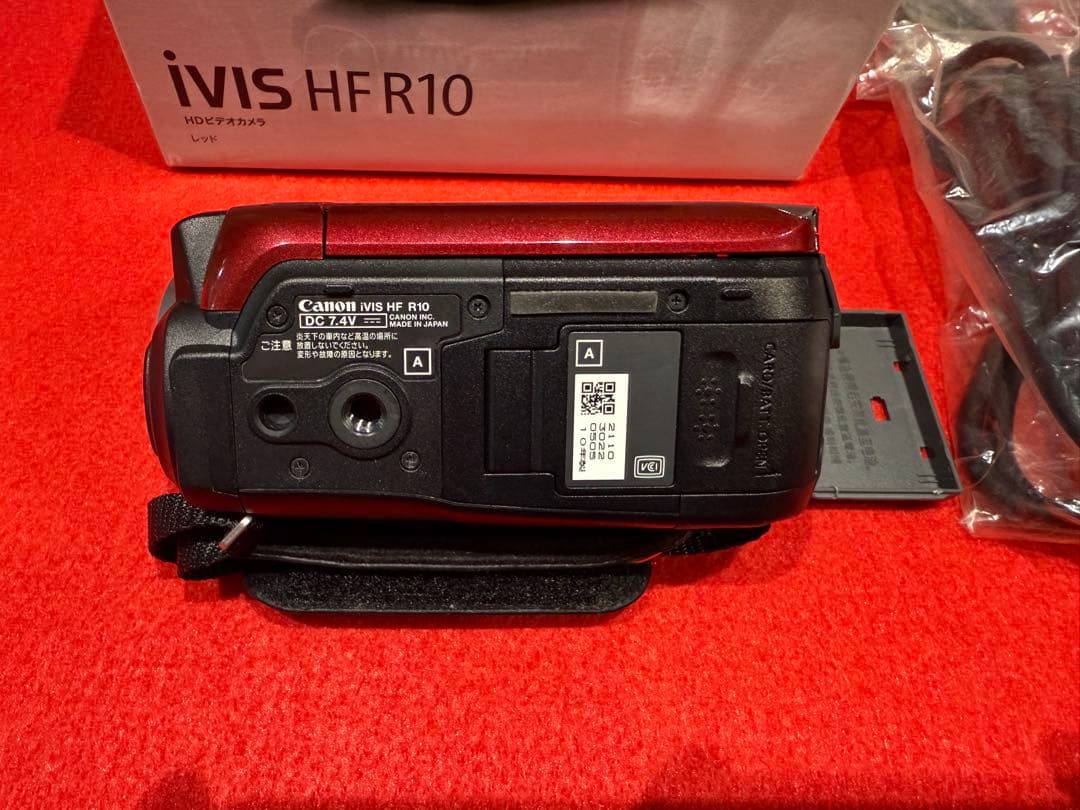キャノン　Canon　ivis HF R10 HFR10 ビデオカメラ