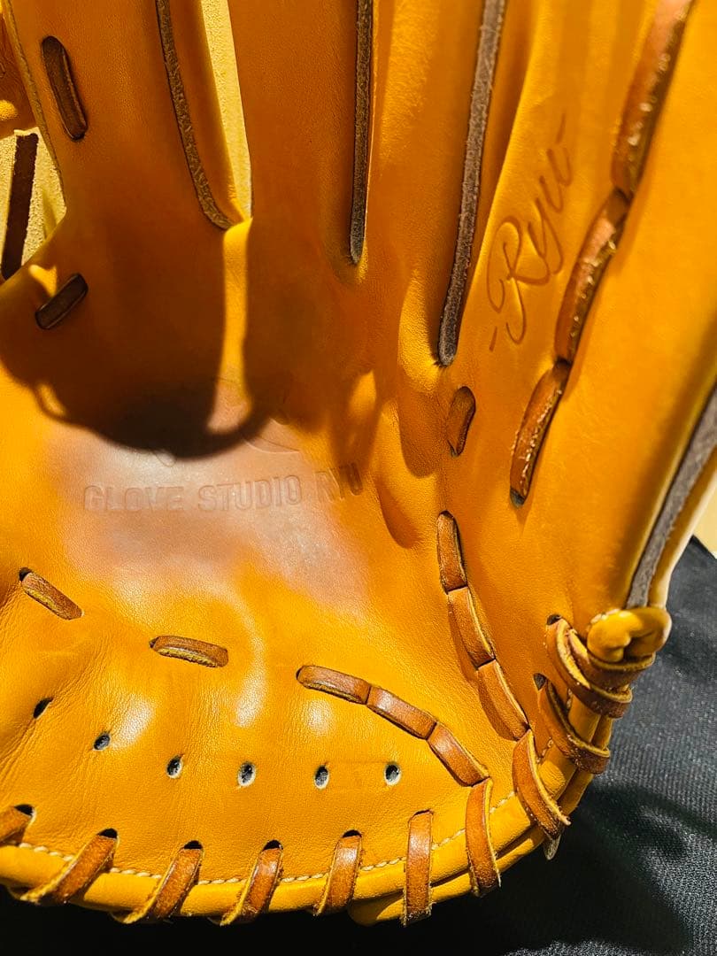 RYU 硬式グラブ KIC／遊撃〜三塁対応｜美品に近い